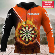 Dart Custom- Personalized Name 3D shirt P201002