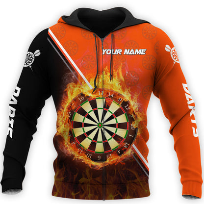 Dart Custom- Personalized Name 3D shirt P201002