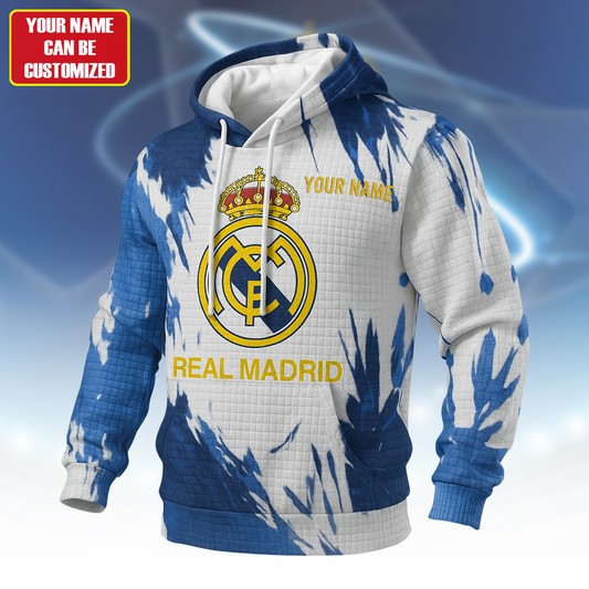 Personalized Real Fabric Hooded Sweatshirt