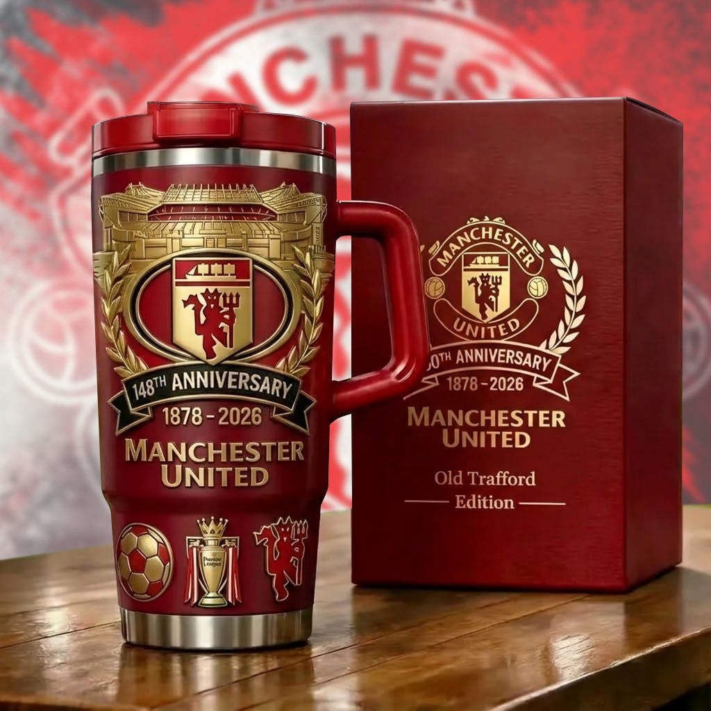 M.U Old Trafford Edition Insurance Tumbler 30oz 40oz