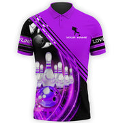 Personalized Name Bowling Player All Over Printed Unisex Shirt - LP08