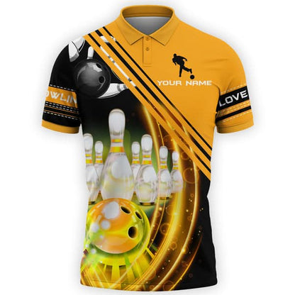 Personalized Name Bowling Player All Over Printed Unisex Shirt - LP01