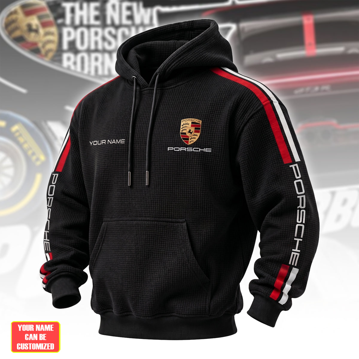 Pors 2026 New Style Hoodie and Sweatpants set
