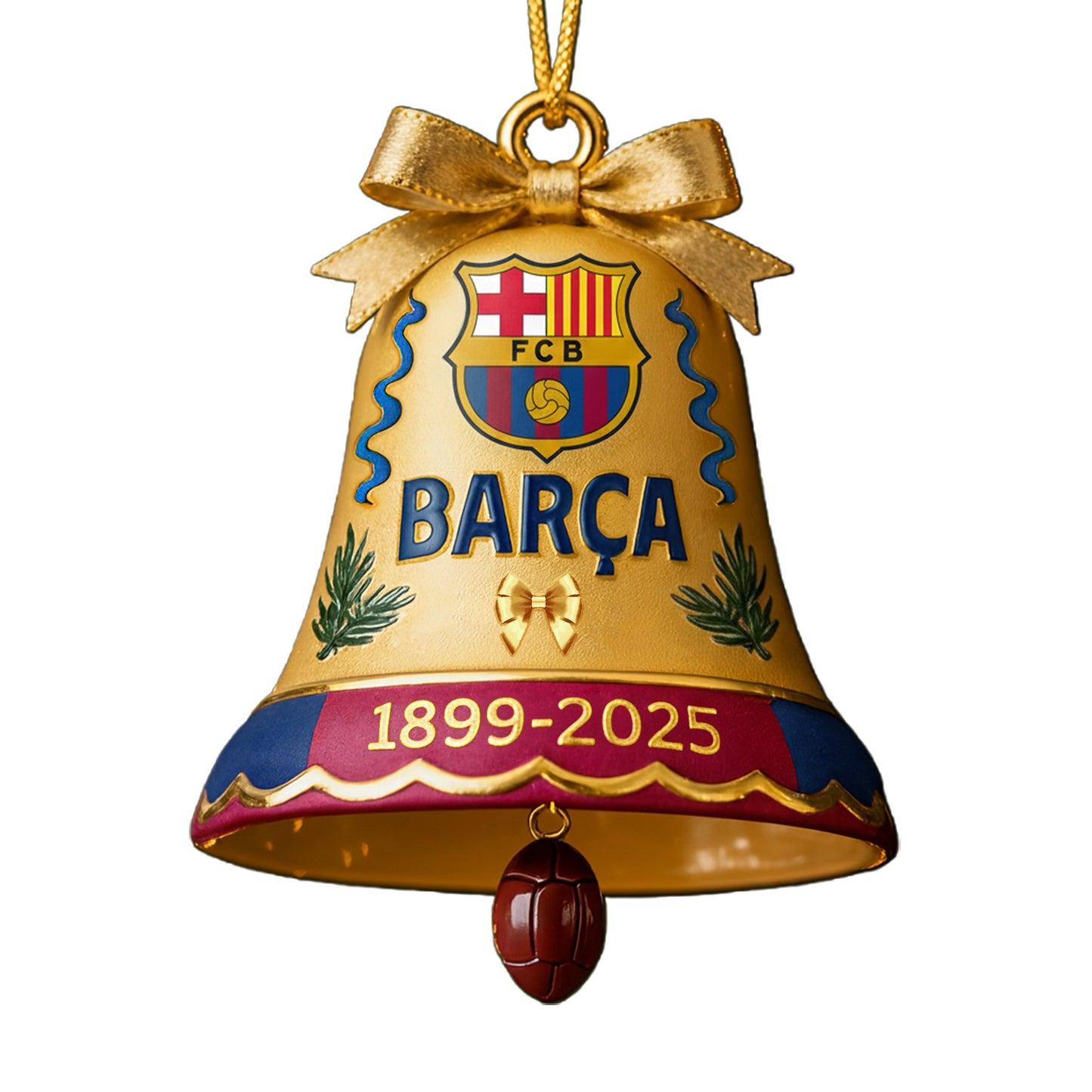 Jinger Barca Christmas Ornament