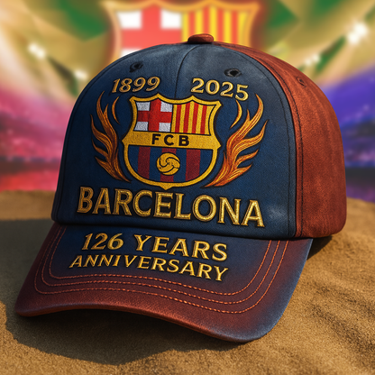 Customized Barca 126 Years Anniversary Classic Cap
