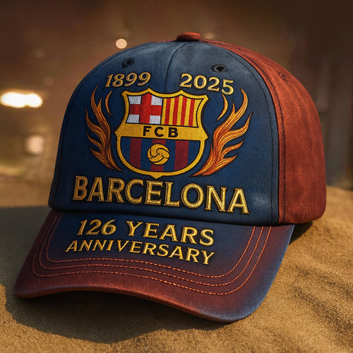 Customized Barca 126 Years Anniversary Classic Cap