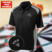 Personalized Name Darts Player All Over Printed Unisex Shirt Silver Version P220301