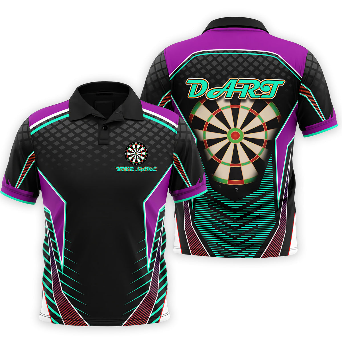 Personalized Name Darts Player All Over Printed Unisex Shirt - LP96