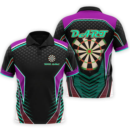 Personalized Name Darts Player All Over Printed Unisex Shirt - LP96