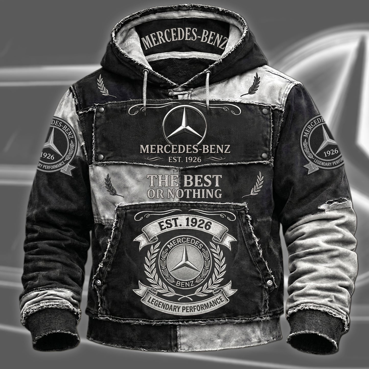 Customized Merc 100th Est.1926 Vintage Unisex Hoodie (1926-2026)