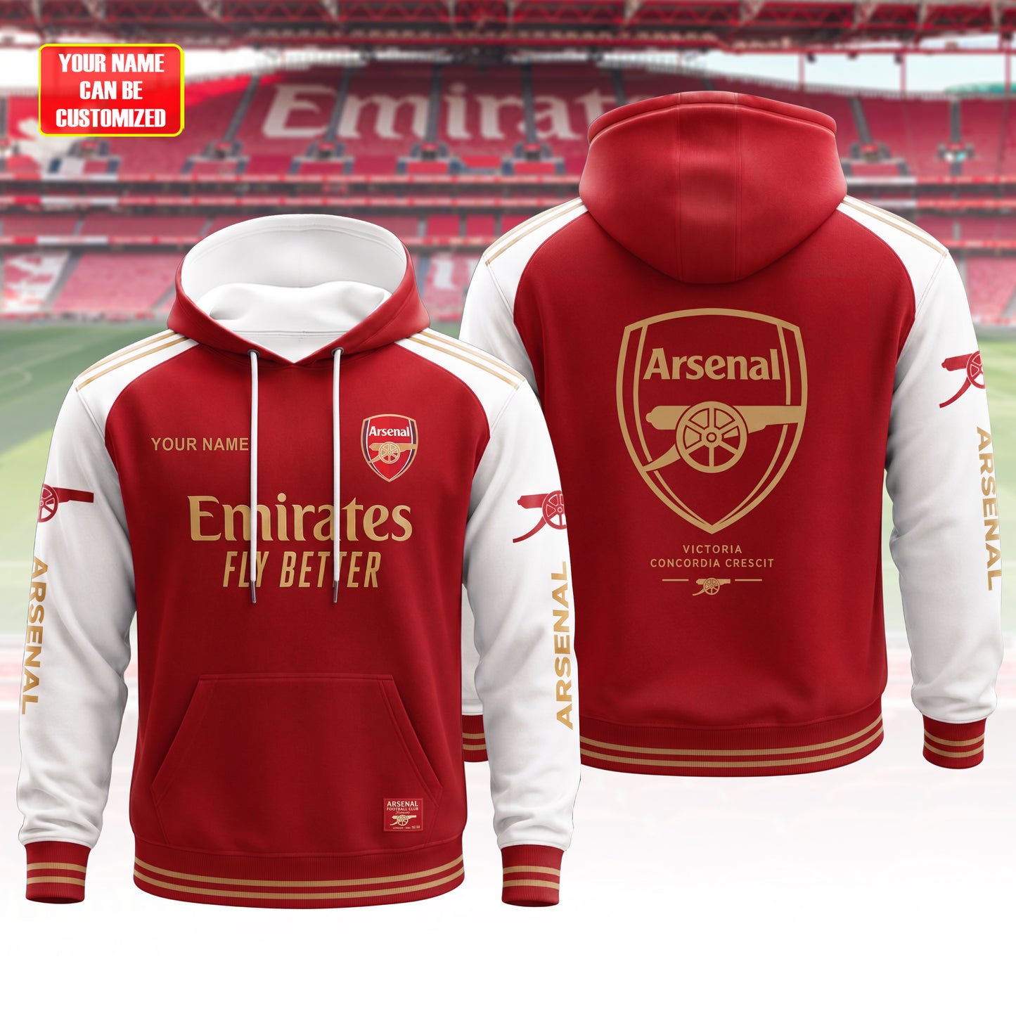 Personalized Arsenal New Hoodie set 2026