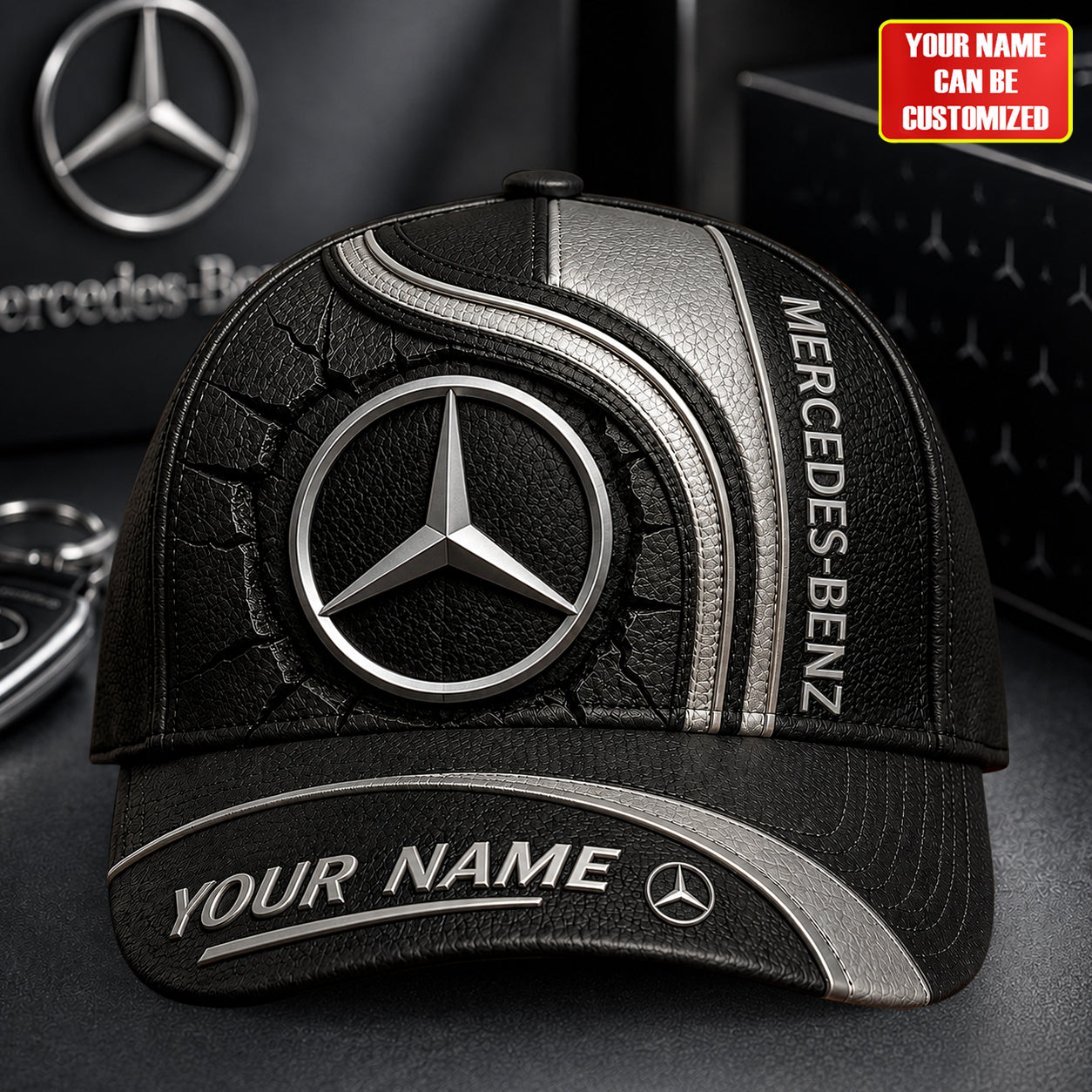 Personalized Merc Sport Leather Classic Cap