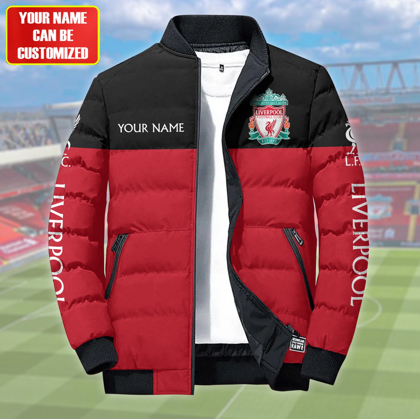 Personalized Lvp Sport Puffer Jacket 3D