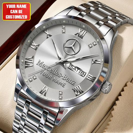 Personalized Merc Grand Carrer Alloy Quartz Watch