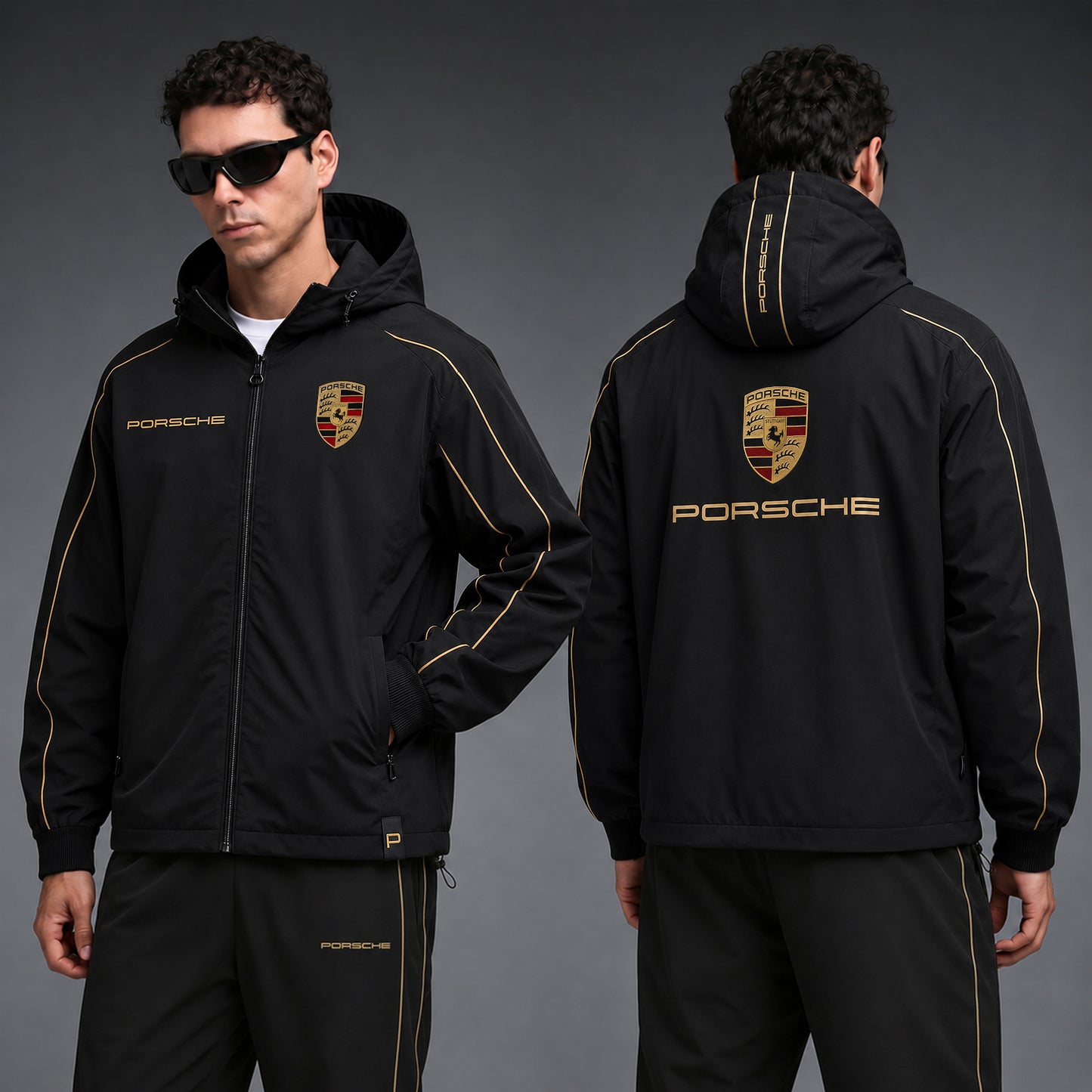 Personalized Pors Windproof Rush Jacket