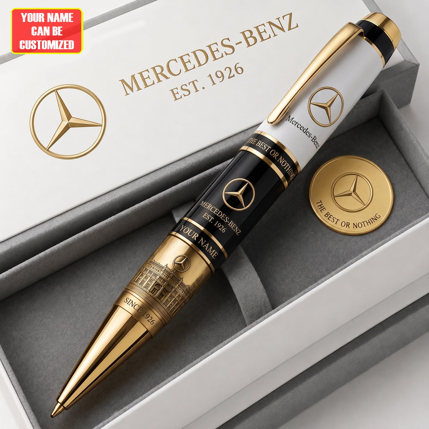 Mercedes History 100th Anniversary Ballpoint Pen (1926- 2026)