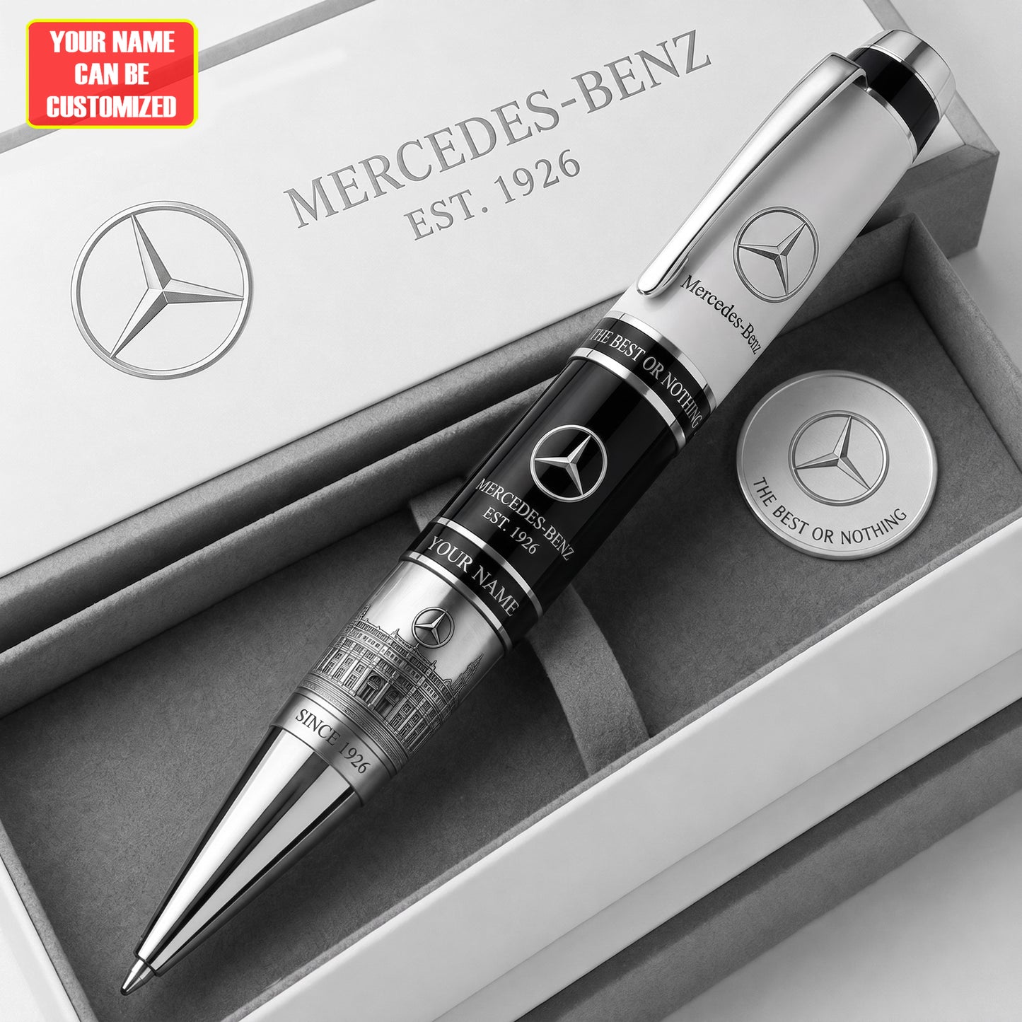 Mercedes History 100th Anniversary Ballpoint Pen (1926- 2026)