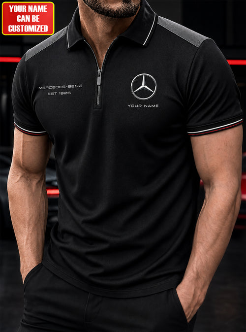 Personalized Merc Division Zipper Polo ,T-shirt, Hoodie , Short , Polo , hawaii