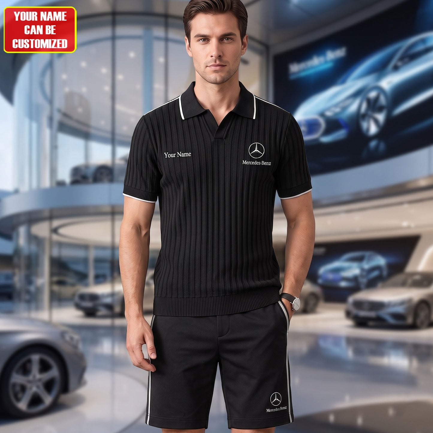 Personalized Merc The Basic All Over Printed Shirt