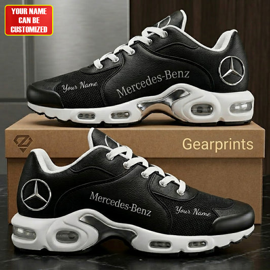 Merc Leather Pattern Air Cushion Sneaker