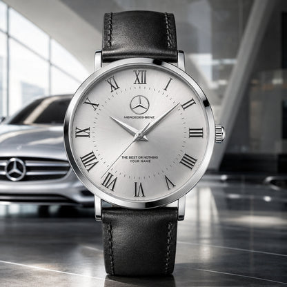 Personalized Merc Aurelius 1926 Leather Watch