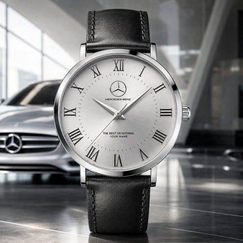 Personalized Merc Aurelius 1926 Leather Watch