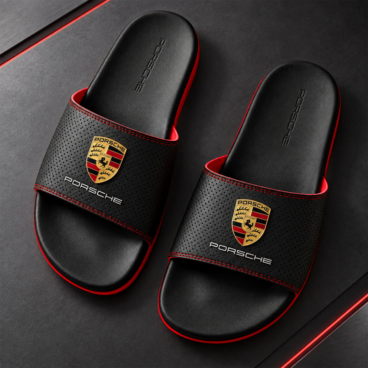 Pors Driven By Dreams Custom Leather Sandals