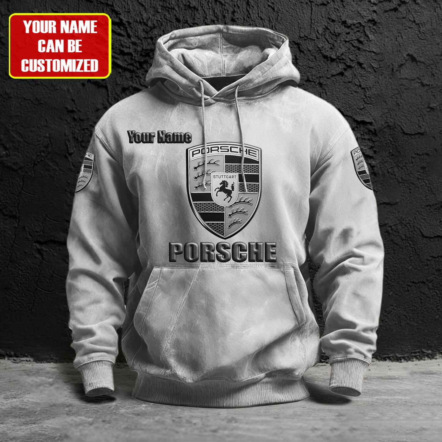 Personalized Pors Brush Unisex Hoodie