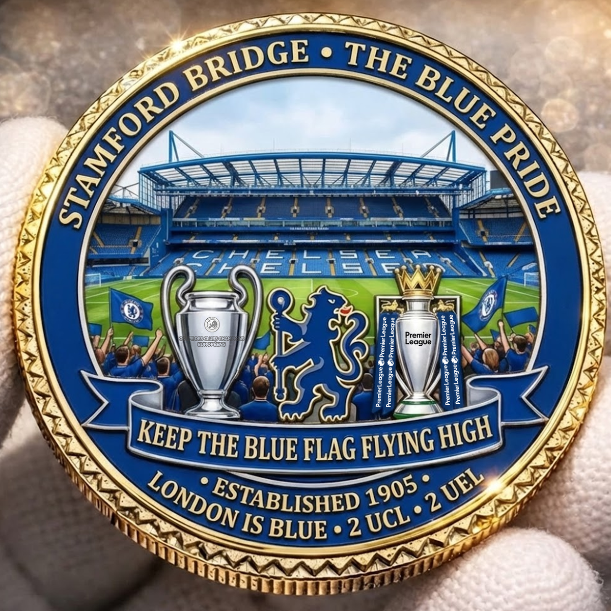 Chelsea Stamford Brigde Home Commemorative Coin