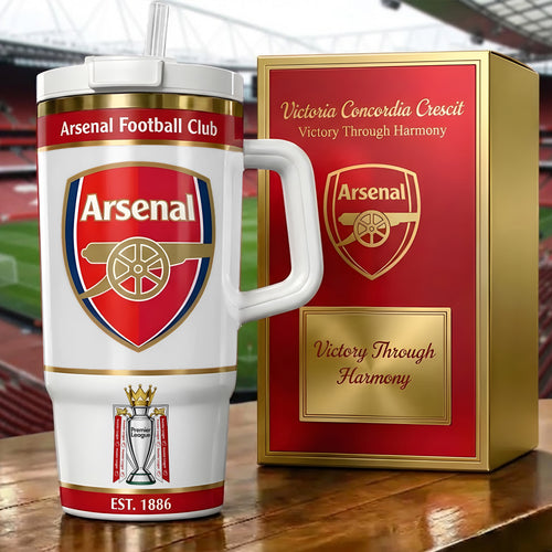 Arsenal Est.1886 Edition Insulated Tumbler 30oz 40oz