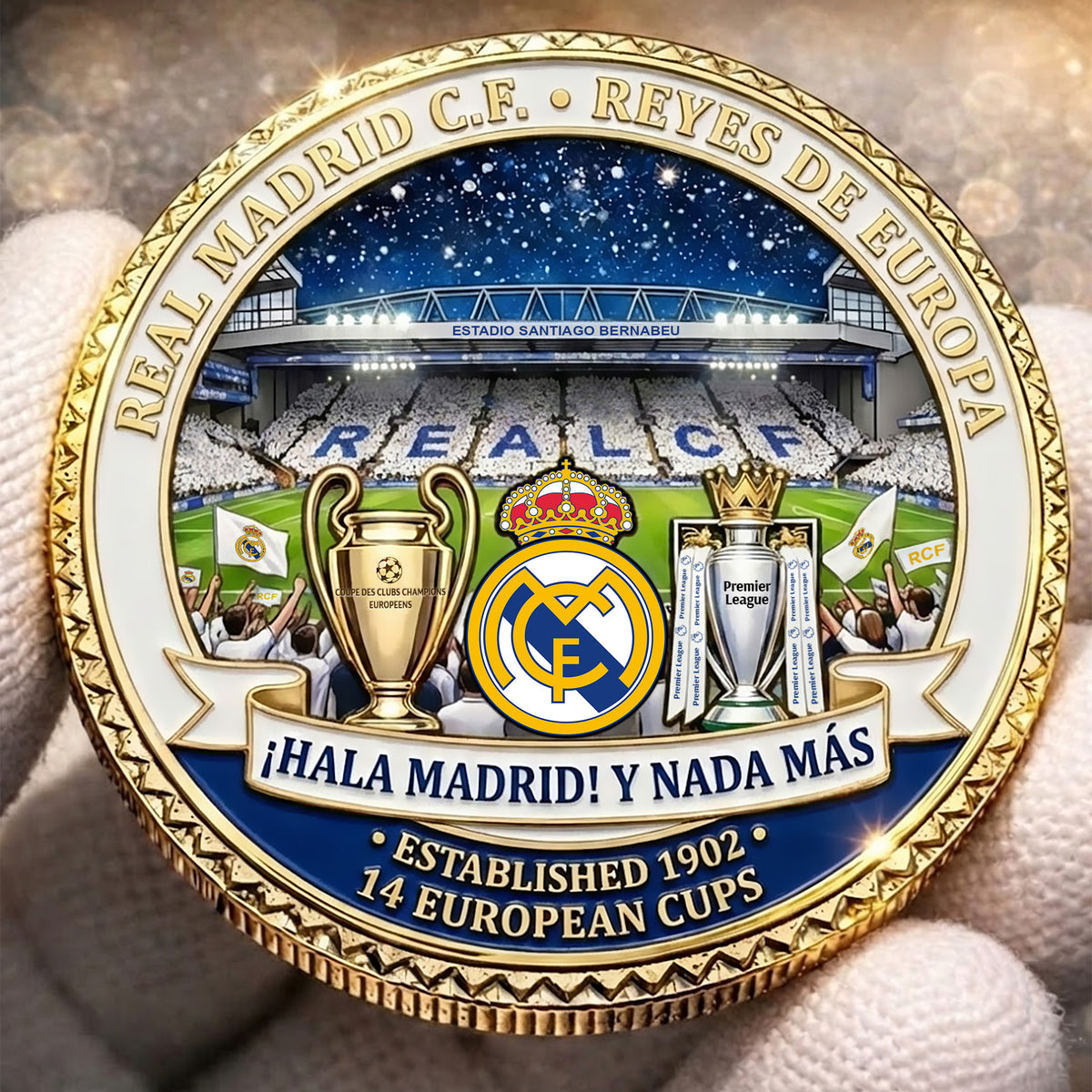 Real CF ihalamadrid! Commemorative Coin