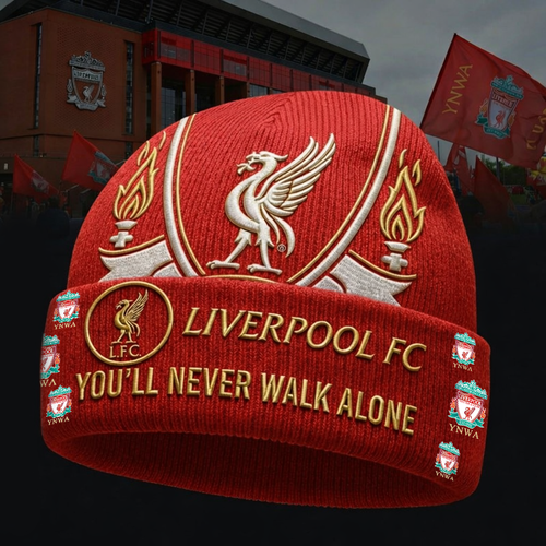 Lvp Never Walk Alone Beanie Hat
