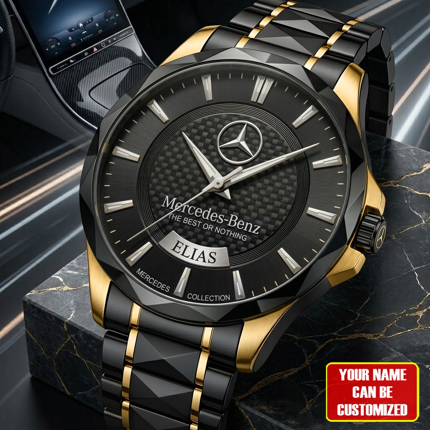 Personalized Merc Helios Automatic Charley Watch