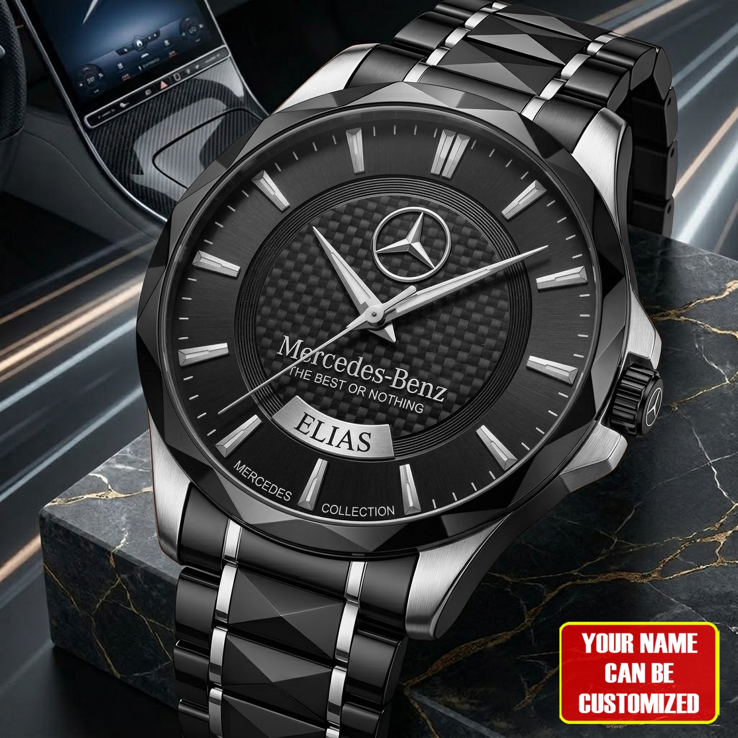 Personalized Merc Helios Automatic Charley Watch