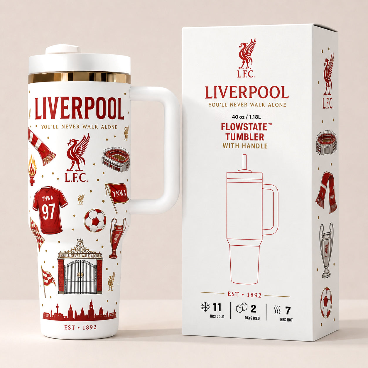 Lvp Fc Flowerstate Insulated Tumbler 30oz 40oz