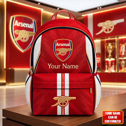 Arsenal Gunfans Sport Backpack with Custom Name – Gift for Arsenal Fans