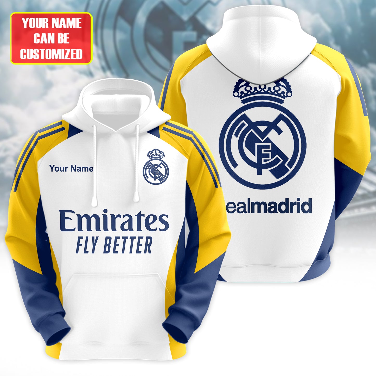 Personalized Real AE 3D All over Printed Hoodie and Sweatpants set