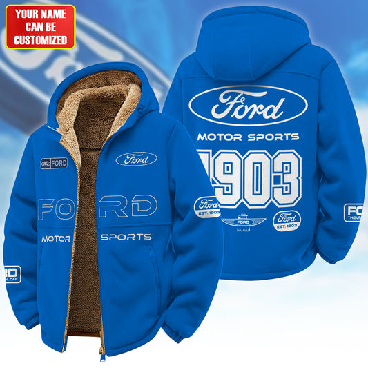 Personalized F Motorsport Warm Fleece Jacket