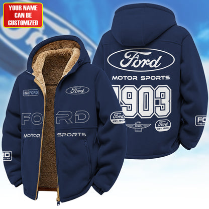Personalized F Motorsport Warm Fleece Jacket