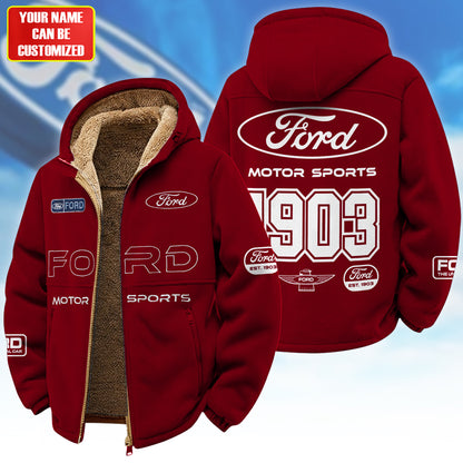 Personalized F Motorsport Warm Fleece Jacket