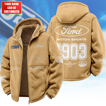Personalized F Motorsport Warm Fleece Jacket