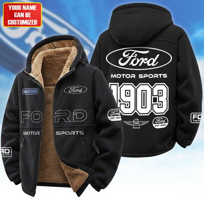 Personalized F Motorsport Warm Fleece Jacket