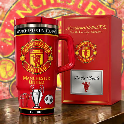 Man Utd Est 1878 Edition Insulated Tumbler 30oz 40oz