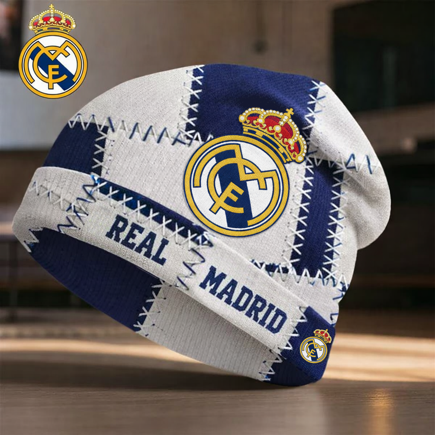 Real C.F Tear Effect Beanie Hat