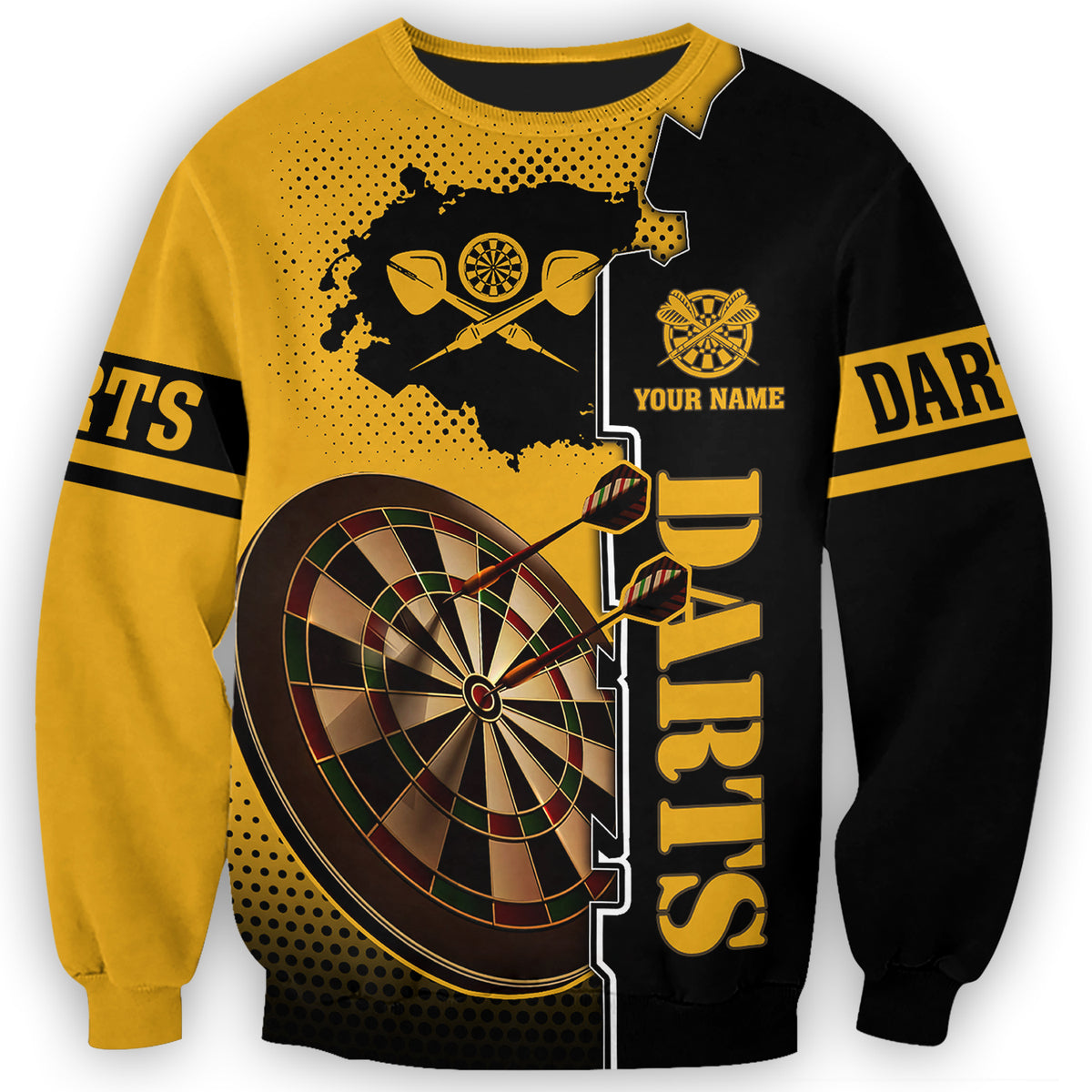 Personalized Name Darts 3D Shirt P270303