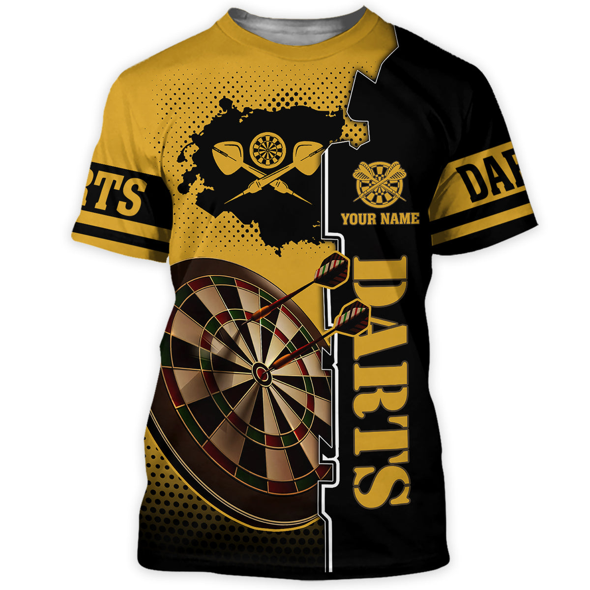 Personalized Name Darts 3D Shirt P270303
