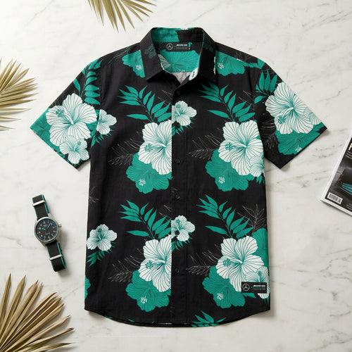 Merc AMG Petronas Tropical Hawaii Shirt Beach Short