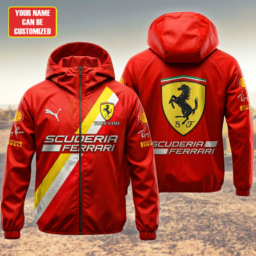 Personalized SF X PM Racing Team Windproof Rush Jacket