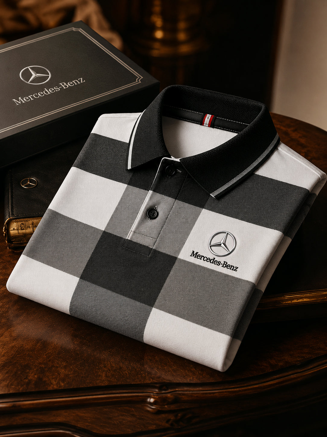 Personalized Merc Basic Caro Luxury Shirt