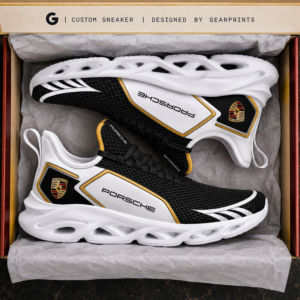 Pors Urban Streetwear Chunky Custom Sneaker